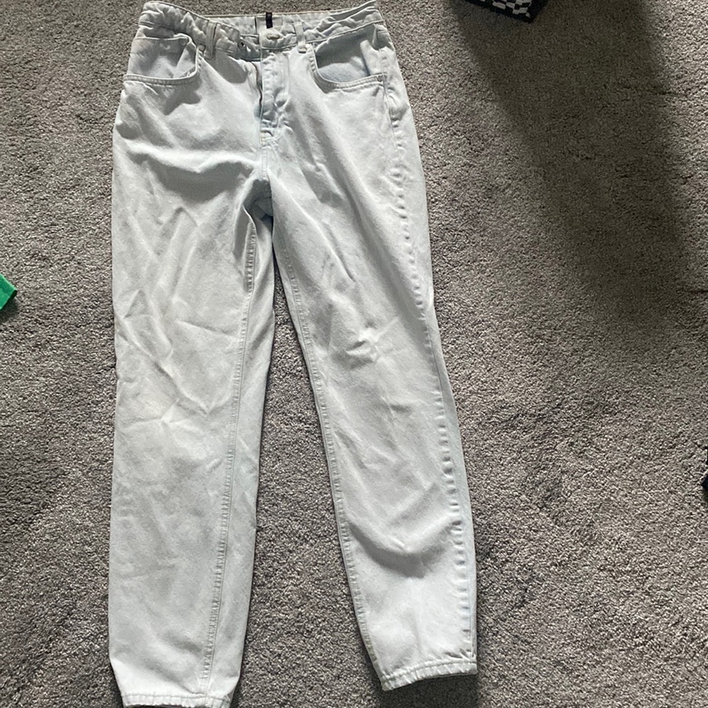 Ragged light was jeans